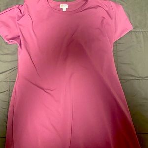 LulaRoe dress in pink/mauve color